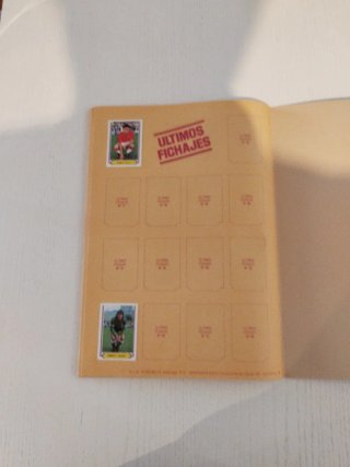 Album Liga 80-81 Colección Cromos