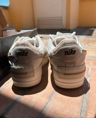Nike Air Force 1 Shadow Beige/Bianco