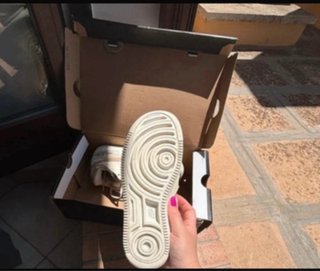 Nike Air Force 1 Shadow Beige/Bianco