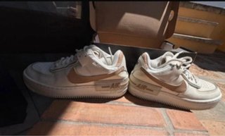 Nike Air Force 1 Shadow Beige/Bianco