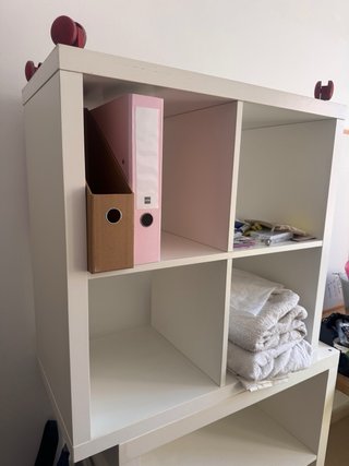 Estantería modular blanca