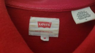 Polo Levi's Rojo Talla M