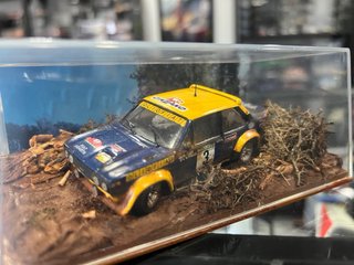 Rally Fiat 131 Abarth rally de Portugal Markku