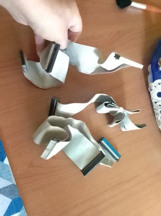 3 Cavi interni PC connettori hardisk masterizzator