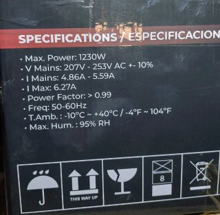 Ignator Monster Light MC 1000W NUEVA
