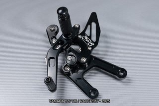 Estriberas retrasadas YAMAHA YZF R6 RACE 2017 2025