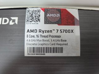 Scatola CPU Ryzen 7 5700X
