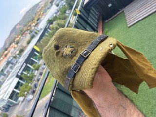 Gorra militar japonesa  original II guerra mundial