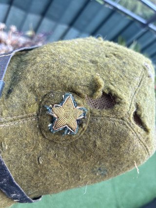 Gorra militar japonesa  original II guerra mundial