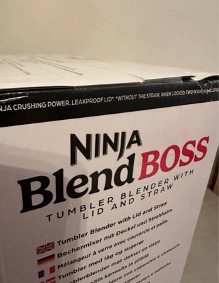 Batidora Ninja BlendBoss Portátil - Precintada