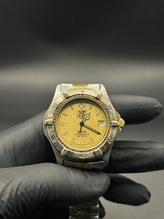 TAG Heuer 2000 Professional 200m Oro/Plata