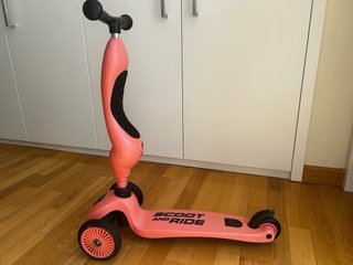 Patinete 2 en 1 Scoot and Ride Peach