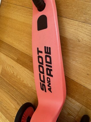 Patinete 2 en 1 Scoot and Ride Peach