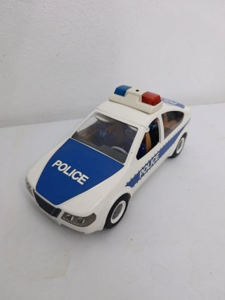 Coche Policía Playmobil con figuras