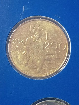 Divisionale San Marino 1994 senza argento