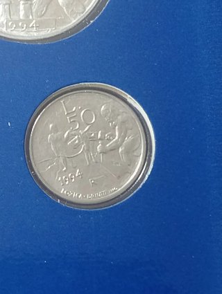 Divisionale San Marino 1994 senza argento