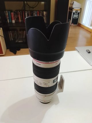 Canon 70-200mm f/2.8L IS II USM + Funda