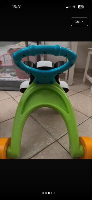 Carrellino zebra Fisher Price