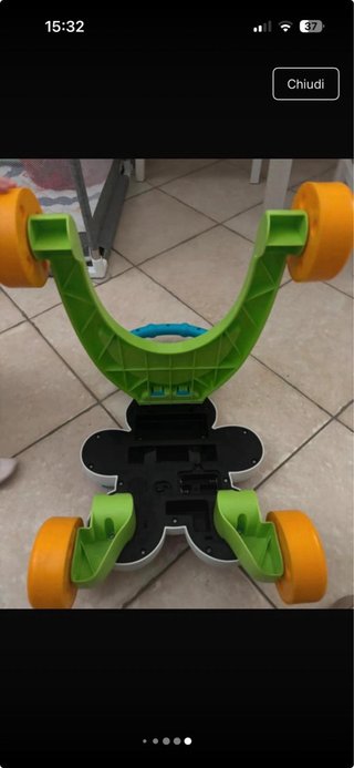 Carrellino zebra Fisher Price