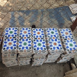 Azulejos decorativos estilo árabe