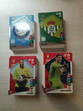 Cromos Adrenalyn XL 24-25 Básicas