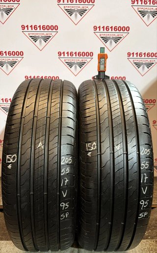 205 55 17 V GOODYEAR RUEDA SEMINUEVA INCREIBLE