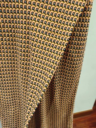 Falda larga Noon estampado geométrico