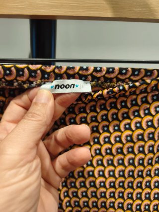 Falda larga Noon estampado geométrico
