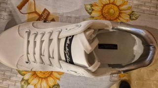 Scarpe Dolce & Gabbana Pelle Graffiti Logo