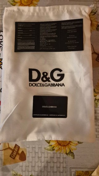 Scarpe Dolce & Gabbana Pelle Graffiti Logo