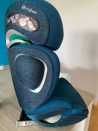 Silla Coche Cybex Solution ZI Fix Azul