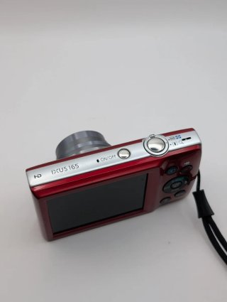 Cámara Canon IXUS 165 Roja + Accesorios