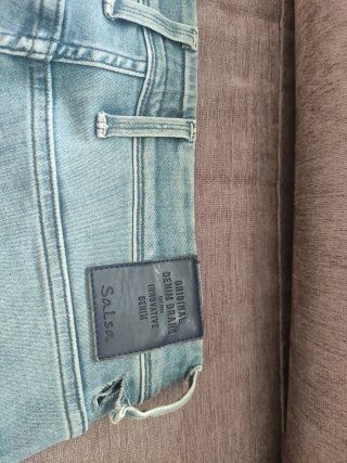 Pantalón vaquero azul hombre
