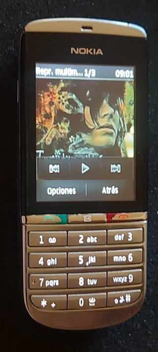 Nokia Asha 300 Táctil Orange