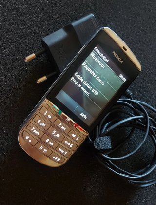 Nokia Asha 300 Táctil Orange