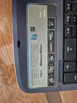 Portátil Acer Aspire 5738G