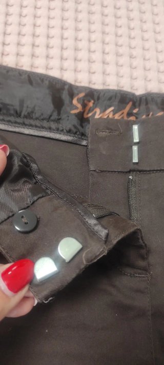 Falda Stradivarius Marrón Talla S