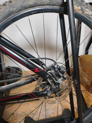 Bicicleta de Montaña Negra