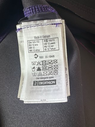 Traje neopreno OLAIAN morado y rosa