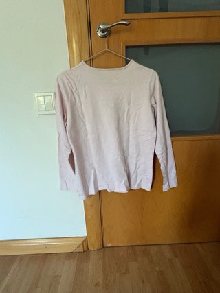 Camiseta pijama manga larga corazón