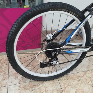 Bicicleta Montana Scott Aspect 30 Negra Blanca Azul Talla M