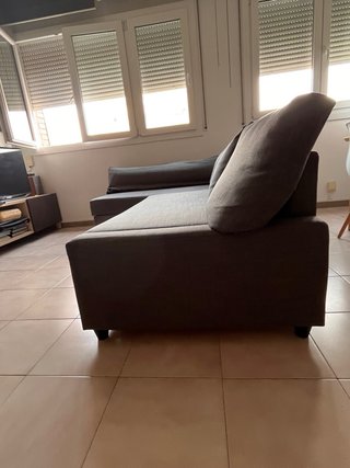 Sofá Cama IKEA FRIHETEN Chaise Longue Gris