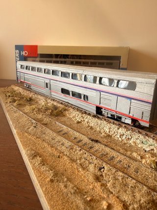 Carrozza Amtrak Superliner HO 1/87