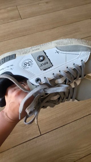 Scarpe Rifle Uomo Bianco/Grigio Taglia 41
