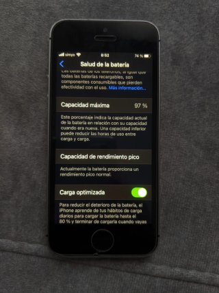 iPhone SE 32GB Gris Espacial en buen estado