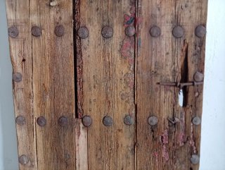 Puerta Antigua Madera y Clavos 205x84cm