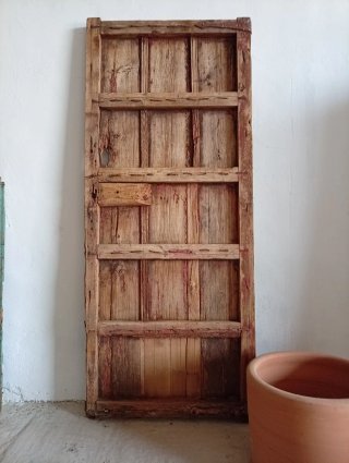 Puerta Antigua Madera y Clavos 205x84cm