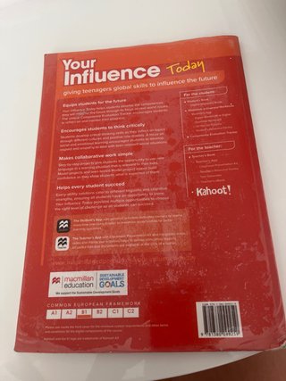 YOUR INFLUENCE TODAY B1 Student's book