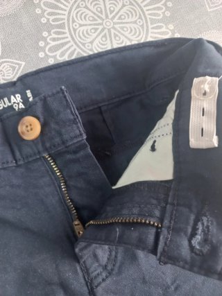 Pantalón corto niño azul marino