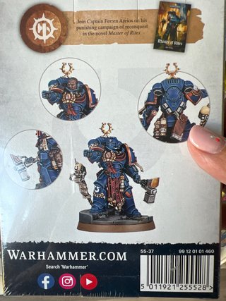 Warhammer 40,000 Ultramarines Ferren Areios